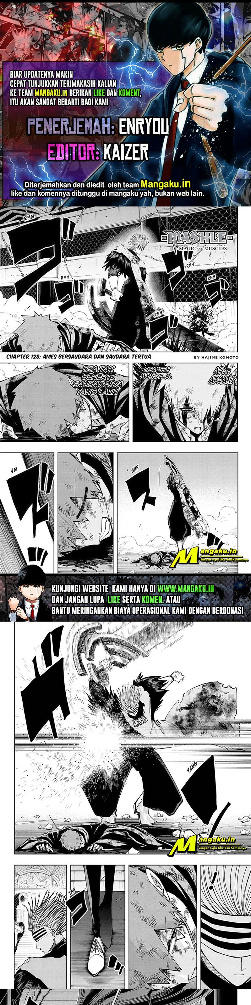 Mashle: Magic and Muscles chapter 128